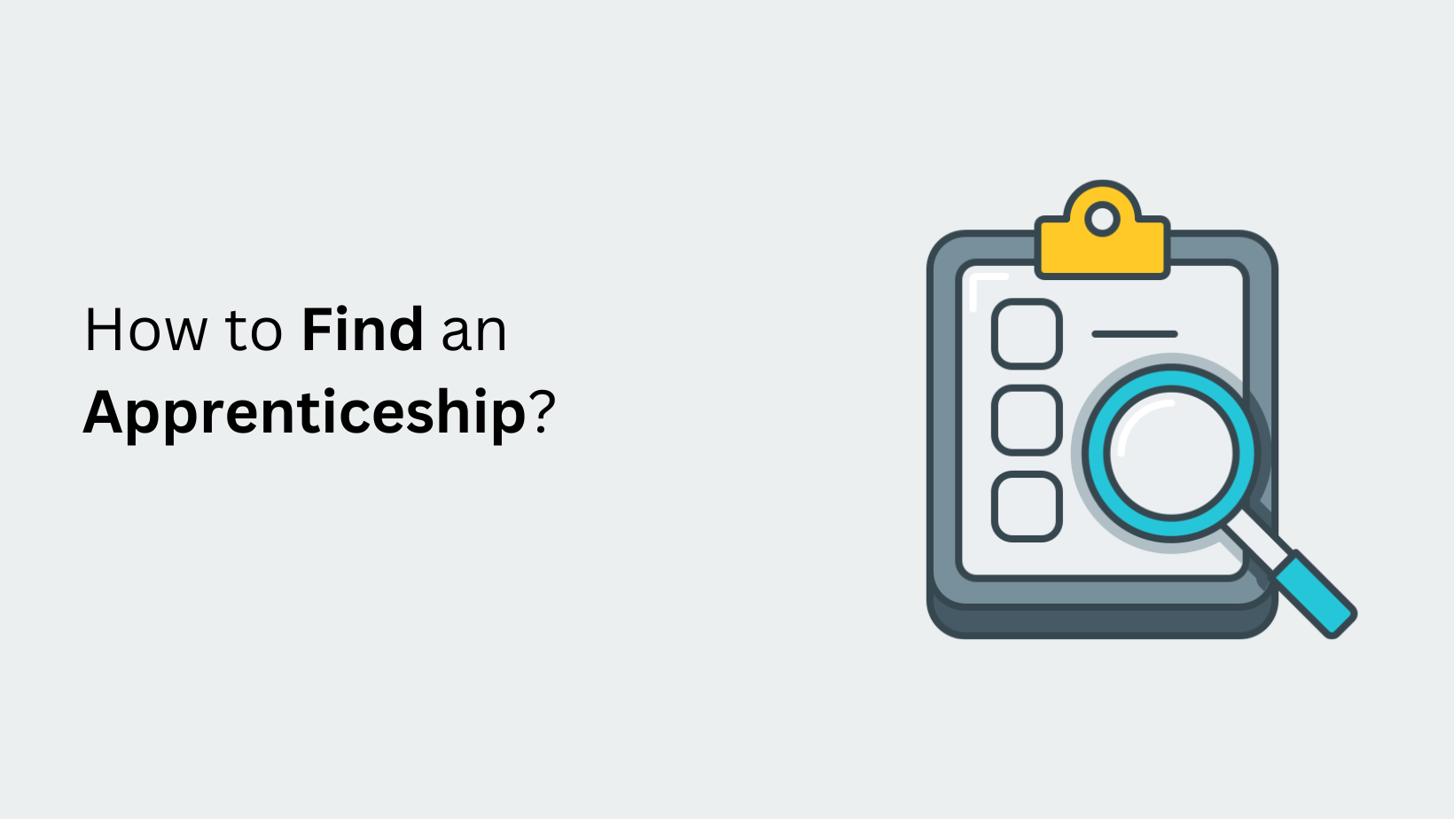 How to Find an Apprenticeship