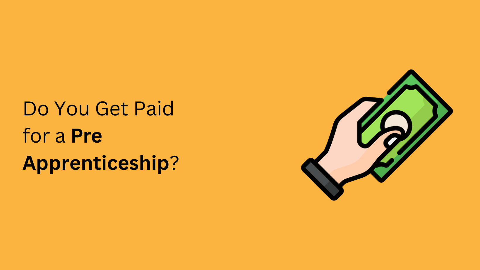 Do you get Paid for a Pre Apprenticeship
