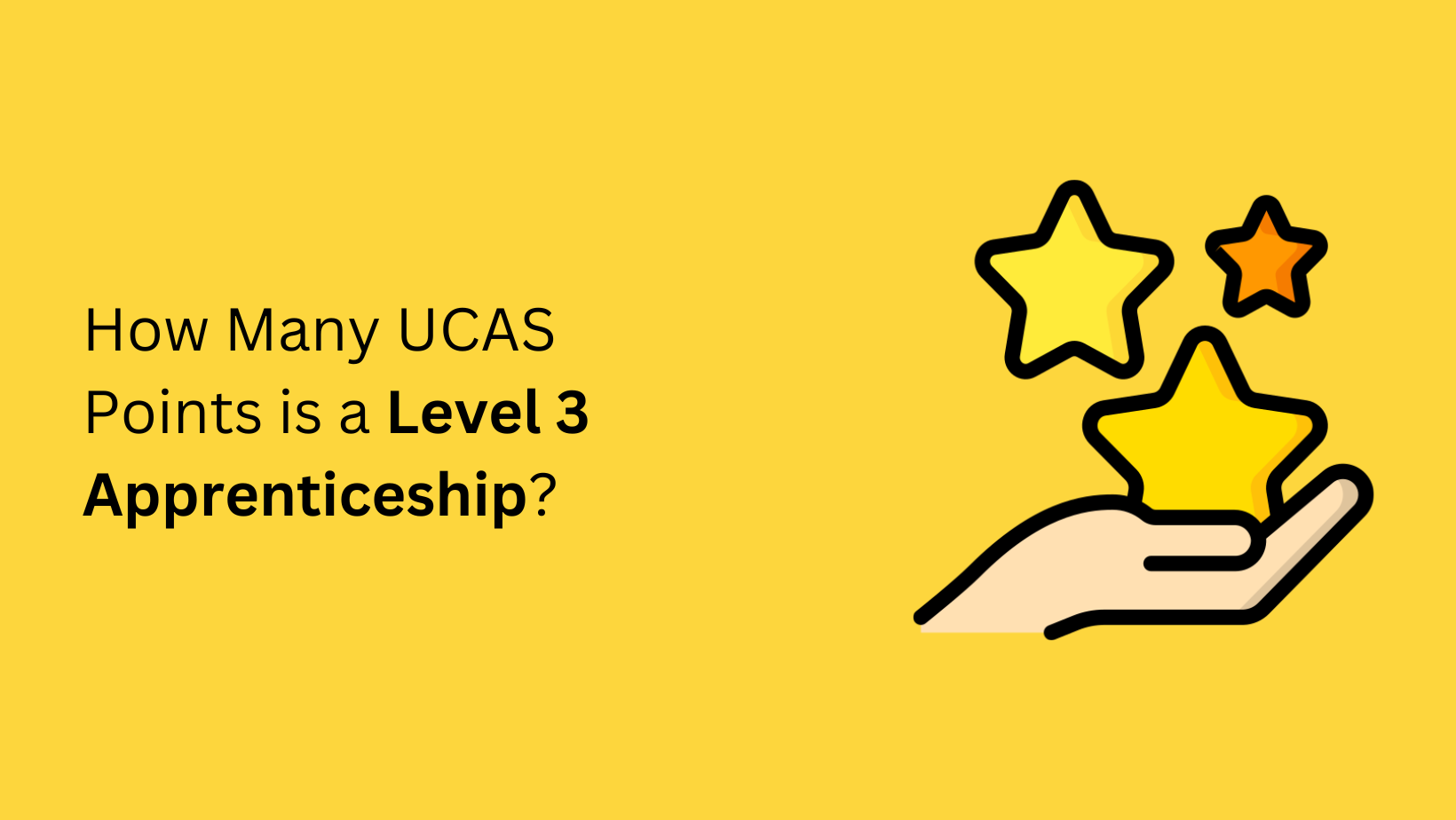 How Many UCAS Points is a Level 3 Apprenticeship