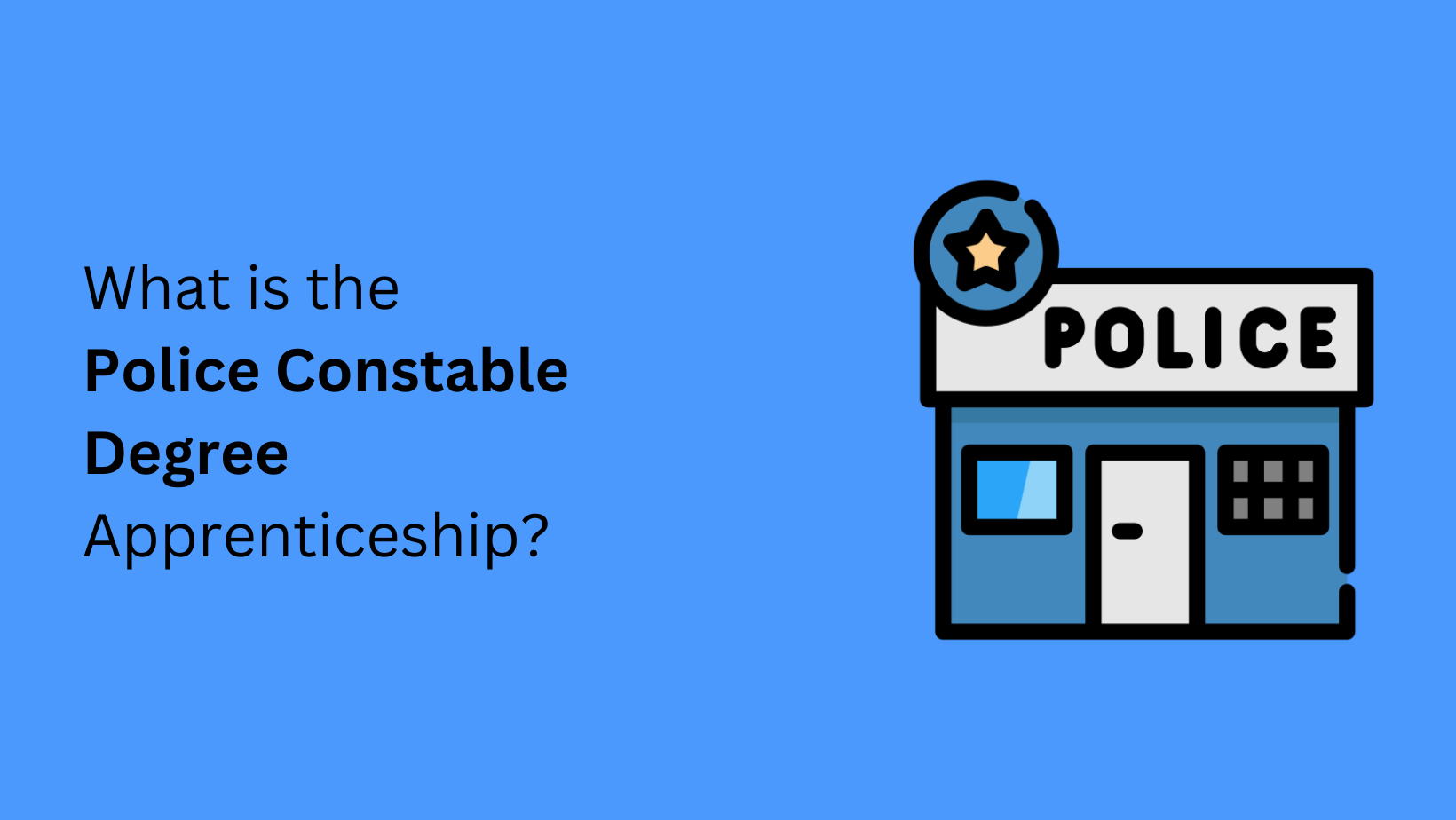 What is the Police Constable Degree Apprenticeship